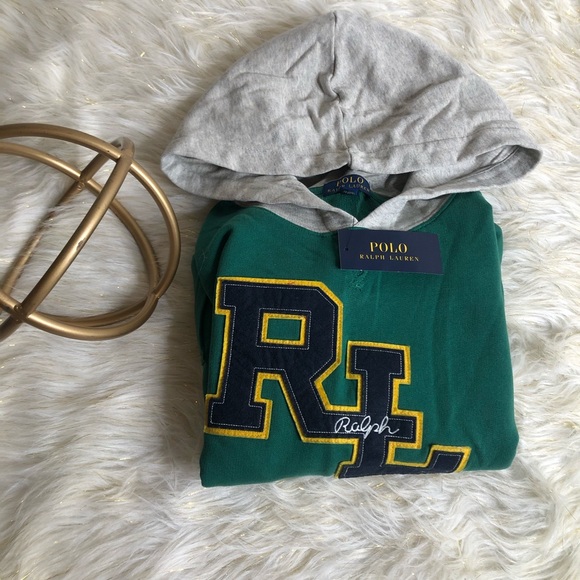 Polo Ralph Lauren Other - NWT Polo Ralph Lauren Fall Green Hoodie